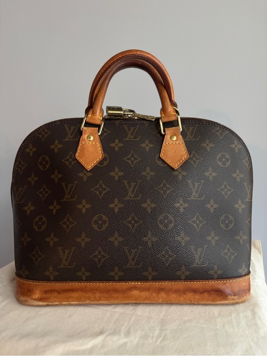 Louis Vuitton Handbags - Louis Vuitton PM Alma Monogram Canvas Double Handle Bag Made in France 2001